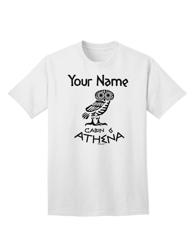 Customizable Athena Adult T-Shirt - Personalized Cabin 6 Collection-Mens T-shirts-TooLoud-White-Small-Davson Sales