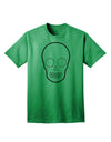 Customizable Day of the Dead Calavera Adult T-Shirt - Express Your Unique Style-Mens T-shirts-TooLoud-Kelly-Green-Small-Davson Sales