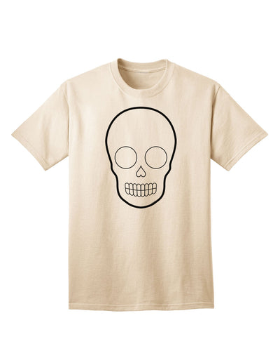 Customizable Day of the Dead Calavera Adult T-Shirt - Express Your Unique Style-Mens T-shirts-TooLoud-Natural-Small-Davson Sales