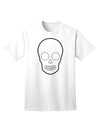 Customizable Day of the Dead Calavera Adult T-Shirt - Express Your Unique Style-Mens T-shirts-TooLoud-White-Small-Davson Sales