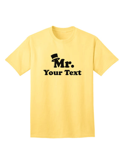 Customized Men's Elegant Adult T-Shirt offered by TooLoud-Mens T-shirts-TooLoud-Yellow-Small-Davson Sales