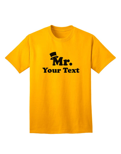 Customized Men's Elegant Adult T-Shirt offered by TooLoud-Mens T-shirts-TooLoud-Gold-Small-Davson Sales