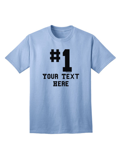 Customized Number One Adult T-Shirt offered by TooLoud-Mens T-shirts-TooLoud-Light-Blue-Small-Davson Sales