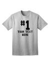 Customized Number One Adult T-Shirt offered by TooLoud-Mens T-shirts-TooLoud-AshGray-Small-Davson Sales