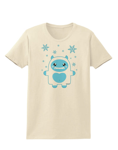 Cute Abominable Snowman Boy Yeti - Christmas Womens T-Shirt-Womens T-Shirt-TooLoud-Natural-X-Small-Davson Sales