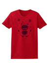 Cute Abominable Snowman Boy Yeti - Christmas Womens T-Shirt-Womens T-Shirt-TooLoud-Red-X-Small-Davson Sales