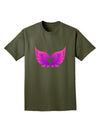 Cute Angel Wings Pair Heart Adult Dark T-Shirt-Mens T-Shirt-TooLoud-Military-Green-Small-Davson Sales