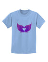 Cute Angel Wings Pair Heart Childrens T-Shirt-Childrens T-Shirt-TooLoud-Light-Blue-X-Small-Davson Sales