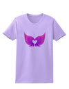 Cute Angel Wings Pair Heart Womens T-Shirt-Womens T-Shirt-TooLoud-Lavender-X-Small-Davson Sales