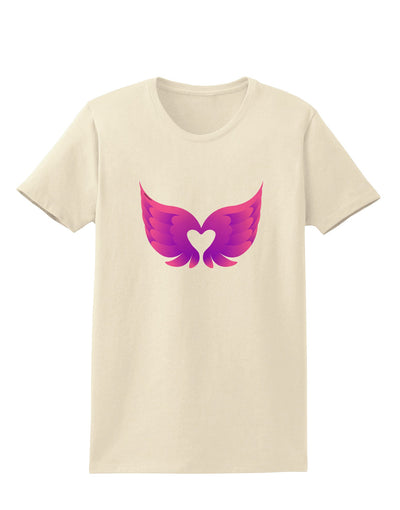 Cute Angel Wings Pair Heart Womens T-Shirt-Womens T-Shirt-TooLoud-Natural-X-Small-Davson Sales