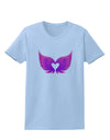 Cute Angel Wings Pair Heart Womens T-Shirt-Womens T-Shirt-TooLoud-Light-Blue-X-Small-Davson Sales