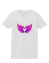 Cute Angel Wings Pair Heart Womens T-Shirt-Womens T-Shirt-TooLoud-White-X-Small-Davson Sales