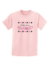 Cute As A Button Childrens T-Shirt-Childrens T-Shirt-TooLoud-PalePink-X-Small-Davson Sales