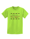 Cute As A Button Childrens T-Shirt-Childrens T-Shirt-TooLoud-Lime-Green-X-Small-Davson Sales