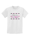 Cute As A Button Childrens T-Shirt-Childrens T-Shirt-TooLoud-White-X-Small-Davson Sales
