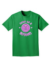 Cute As A Button Smiley Face Adult Dark T-Shirt-Mens T-Shirt-TooLoud-Kelly-Green-Small-Davson Sales