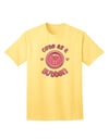 Cute As A Button Smiley Face Adult T-Shirt-unisex t-shirt-TooLoud-Yellow-Small-Davson Sales