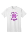 Cute As A Button Smiley Face Adult T-Shirt-unisex t-shirt-TooLoud-White-Small-Davson Sales