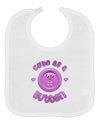 Cute As A Button Smiley Face Baby Bib