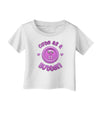 Cute As A Button Smiley Face Infant T-Shirt-Infant T-Shirt-TooLoud-White-06-Months-Davson Sales