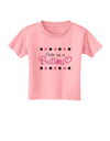 Cute As A Button Toddler T-Shirt-Toddler T-Shirt-TooLoud-Candy-Pink-2T-Davson Sales
