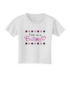 Cute As A Button Toddler T-Shirt-Toddler T-Shirt-TooLoud-White-2T-Davson Sales
