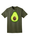 Cute Avocado Design Adult Dark T-Shirt-Mens T-Shirt-TooLoud-Military-Green-Small-Davson Sales