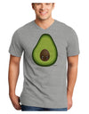 Cute Avocado Design Adult V-Neck T-shirt-Mens V-Neck T-Shirt-TooLoud-HeatherGray-Small-Davson Sales