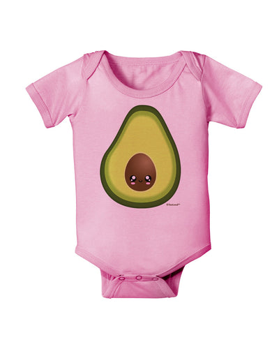 Cute Avocado Design Baby Romper Bodysuit-Baby Romper-TooLoud-Light-Pink-06-Months-Davson Sales