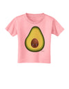 Cute Avocado Design Toddler T-Shirt-Toddler T-Shirt-TooLoud-Candy-Pink-2T-Davson Sales