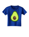 Cute Avocado Design Toddler T-Shirt Dark-Toddler T-Shirt-TooLoud-Royal-Blue-2T-Davson Sales