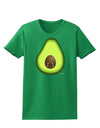 Cute Avocado Design Womens Dark T-Shirt-Womens T-Shirt-TooLoud-Kelly-Green-X-Small-Davson Sales