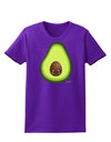 Cute Avocado Design Womens Dark T-Shirt-Womens T-Shirt-TooLoud-Purple-X-Small-Davson Sales