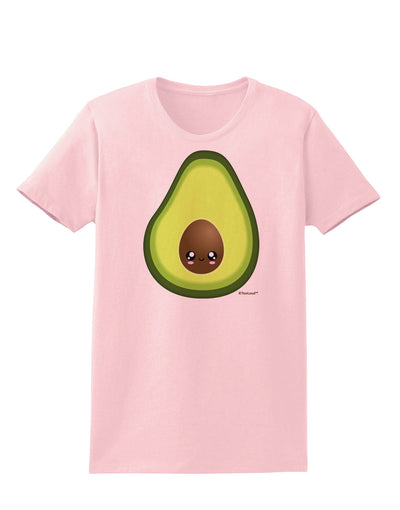 Cute Avocado Design Womens T-Shirt-Womens T-Shirt-TooLoud-PalePink-X-Small-Davson Sales