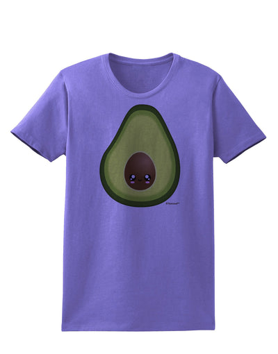 Cute Avocado Design Womens T-Shirt-Womens T-Shirt-TooLoud-Violet-X-Small-Davson Sales