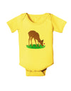 Cute Baby Buck Baby Romper Bodysuit-Baby Romper-TooLoud-Yellow-06-Months-Davson Sales