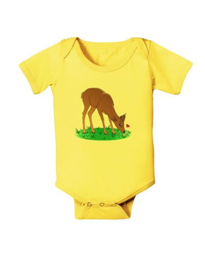 Cute Baby Buck Baby Romper Bodysuit-Baby Romper-TooLoud-Yellow-06-Months-Davson Sales