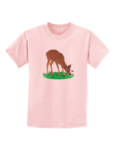 Cute Baby Buck Childrens T-Shirt-Childrens T-Shirt-TooLoud-PalePink-X-Small-Davson Sales