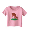 Cute Baby Buck Infant T-Shirt-Infant T-Shirt-TooLoud-Candy-Pink-06-Months-Davson Sales