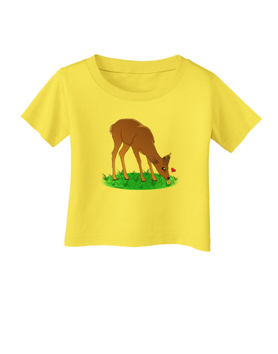 Cute Baby Buck Infant T-Shirt-Infant T-Shirt-TooLoud-Yellow-06-Months-Davson Sales