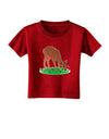 Cute Baby Buck Toddler T-Shirt Dark-Toddler T-Shirt-TooLoud-Red-2T-Davson Sales