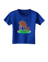 Cute Baby Buck Toddler T-Shirt Dark-Toddler T-Shirt-TooLoud-Royal-Blue-2T-Davson Sales