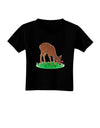 Cute Baby Buck Toddler T-Shirt Dark-Toddler T-Shirt-TooLoud-Black-2T-Davson Sales