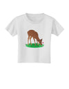 Cute Baby Buck Toddler T-Shirt-Toddler T-Shirt-TooLoud-White-2T-Davson Sales