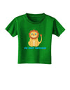 Cute Baby Lion - My First Birthday Toddler T-Shirt Dark by TooLoud-Toddler T-Shirt-TooLoud-Royal-Blue-2T-Davson Sales