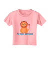 Cute Baby Lion - My First Birthday Toddler T-Shirt by TooLoud-Toddler T-Shirt-TooLoud-Candy-Pink-2T-Davson Sales