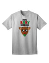 Cute Baby Reindeer Matching Deer Adult T-Shirt-Mens T-Shirt-TooLoud-AshGray-Small-Davson Sales