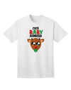 Cute Baby Reindeer Matching Deer Adult T-Shirt-Mens T-Shirt-TooLoud-White-Small-Davson Sales