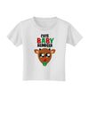 Cute Baby Reindeer Matching Deer Toddler T-Shirt-Toddler T-Shirt-TooLoud-White-2T-Davson Sales