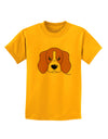 Cute Beagle Dog Childrens T-Shirt by TooLoud-Childrens T-Shirt-TooLoud-Gold-X-Small-Davson Sales